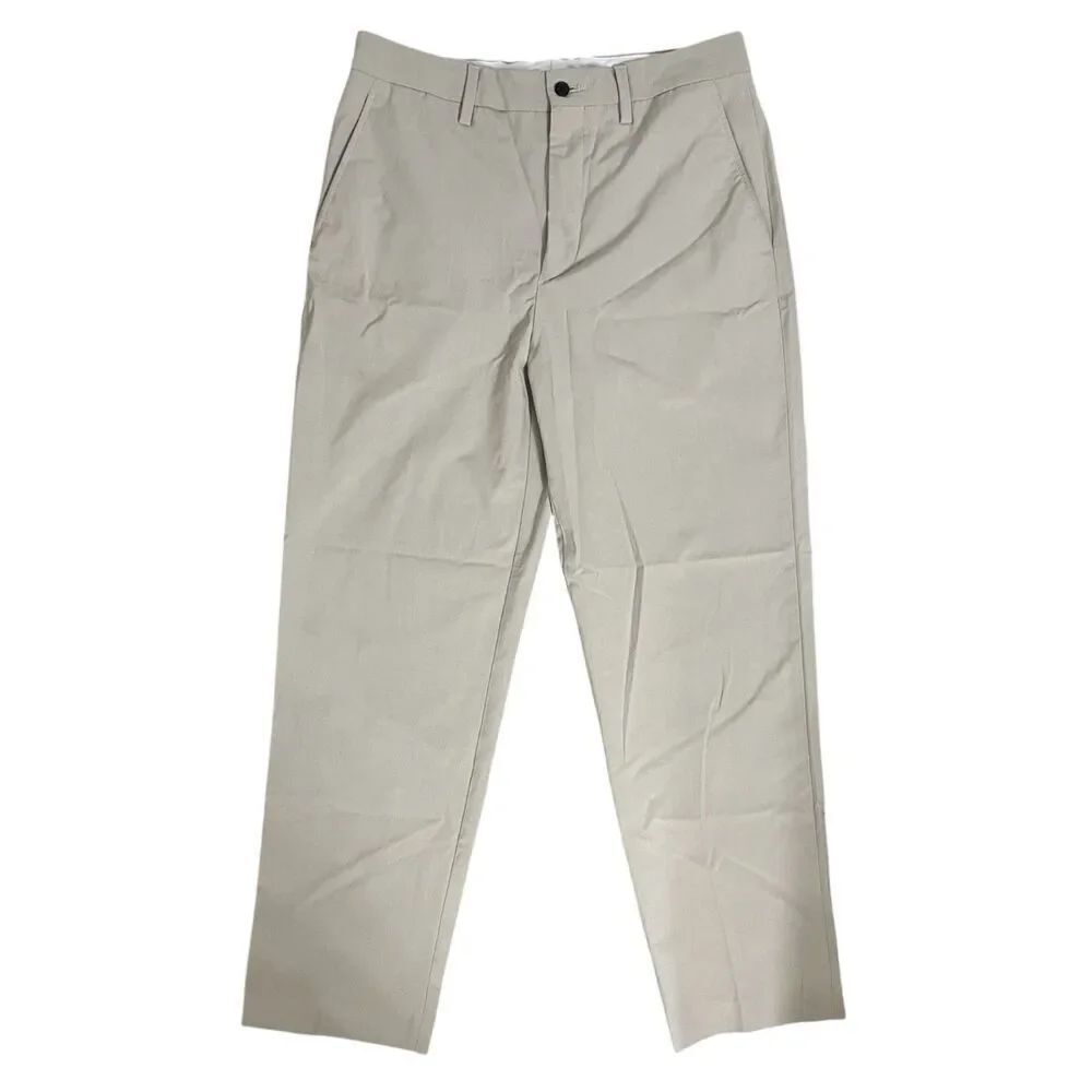 ZARA Beige Pants Men Size 31 EU 40 Straight Casual Trousers